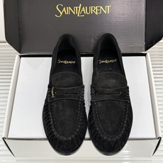 男码+40(配原版飞机盒) Saint Lauren*YSL圣罗兰26WF新品 YSL小logo情侣款乐福鞋半拖 标志性 男码+40(配原版飞机盒) Saint Lauren*YSL圣罗兰26WF新品 YSL小logo情侣款乐福鞋半拖 标志性