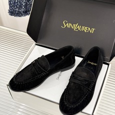 男码+40(配原版飞机盒) Saint Lauren*YSL圣罗兰26WF新品 YSL小logo情侣款乐福鞋半拖 标志性 男码+40(配原版飞机盒) Saint Lauren*YSL圣罗兰26WF新品 YSL小logo情侣款乐福鞋半拖 标志性