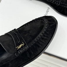 男码+40(配原版飞机盒) Saint Lauren*YSL圣罗兰26WF新品 YSL小logo情侣款乐福鞋半拖 标志性 男码+40(配原版飞机盒) Saint Lauren*YSL圣罗兰26WF新品 YSL小logo情侣款乐福鞋半拖 标志性