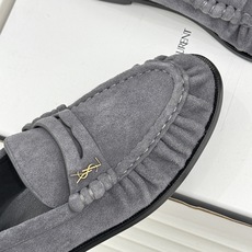 男码+40(配原版飞机盒) Saint Lauren*YSL圣罗兰26WF新品 YSL小logo情侣款乐福鞋半拖 标志性 男码+40(配原版飞机盒) Saint Lauren*YSL圣罗兰26WF新品 YSL小logo情侣款乐福鞋半拖 标志性