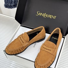 男码+40(配原版飞机盒) Saint Lauren*YSL圣罗兰26WF新品 YSL小logo情侣款乐福鞋半拖 标志性 男码+40(配原版飞机盒) Saint Lauren*YSL圣罗兰26WF新品 YSL小logo情侣款乐福鞋半拖 标志性