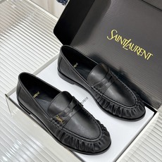 男码+40(配原版飞机盒) Saint Lauren*YSL圣罗兰26WF新品 YSL小logo情侣款乐福鞋半拖 标志性 男码+40(配原版飞机盒) Saint Lauren*YSL圣罗兰26WF新品 YSL小logo情侣款乐福鞋半拖 标志性