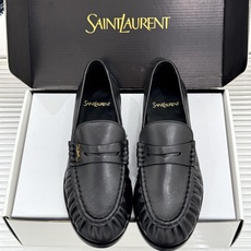 男码+40(配原版飞机盒) Saint Lauren*YSL圣罗兰26WF新品 YSL小logo情侣款乐福鞋半拖 标志性 男码+40(配原版飞机盒) Saint Lauren*YSL圣罗兰26WF新品 YSL小logo情侣款乐福鞋半拖 标志性