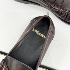 男码+40(配原版飞机盒) Saint Lauren*YSL圣罗兰26WF新品 YSL小logo情侣款乐福鞋半拖 标志性 男码+40(配原版飞机盒) Saint Lauren*YSL圣罗兰26WF新品 YSL小logo情侣款乐福鞋半拖 标志性