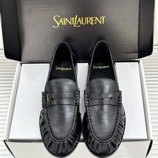 男码+40(配原版飞机盒) Saint Lauren*YSL圣罗兰26WF新品 YSL小logo情侣款乐福鞋半拖 标志性 男码+40(配原版飞机盒) Saint Lauren*YSL圣罗兰26WF新品 YSL小logo情侣款乐福鞋半拖 标志性