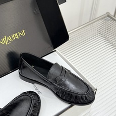 男码+40(配原版飞机盒) Saint Lauren*YSL圣罗兰26WF新品 YSL小logo情侣款乐福鞋半拖 标志性 男码+40(配原版飞机盒) Saint Lauren*YSL圣罗兰26WF新品 YSL小logo情侣款乐福鞋半拖 标志性