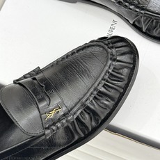 男码+40(配原版飞机盒) Saint Lauren*YSL圣罗兰26WF新品 YSL小logo情侣款乐福鞋半拖 标志性 男码+40(配原版飞机盒) Saint Lauren*YSL圣罗兰26WF新品 YSL小logo情侣款乐福鞋半拖 标志性