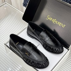 男码+40(配原版飞机盒) Saint Lauren*YSL圣罗兰26WF新品 YSL小logo情侣款乐福鞋半拖 标志性 男码+40(配原版飞机盒) Saint Lauren*YSL圣罗兰26WF新品 YSL小logo情侣款乐福鞋半拖 标志性