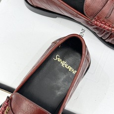男码+40(配原版飞机盒) Saint Lauren*YSL圣罗兰26WF新品 YSL小logo情侣款乐福鞋半拖 标志性 男码+40(配原版飞机盒) Saint Lauren*YSL圣罗兰26WF新品 YSL小logo情侣款乐福鞋半拖 标志性