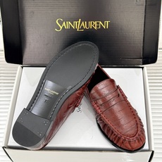 男码+40(配原版飞机盒) Saint Lauren*YSL圣罗兰26WF新品 YSL小logo情侣款乐福鞋半拖 标志性 男码+40(配原版飞机盒) Saint Lauren*YSL圣罗兰26WF新品 YSL小logo情侣款乐福鞋半拖 标志性