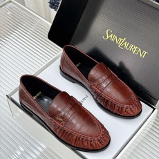 男码+40(配原版飞机盒) Saint Lauren*YSL圣罗兰26WF新品 YSL小logo情侣款乐福鞋半拖 标志性 男码+40(配原版飞机盒) Saint Lauren*YSL圣罗兰26WF新品 YSL小logo情侣款乐福鞋半拖 标志性