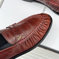 男码+40(配原版飞机盒) Saint Lauren*YSL圣罗兰26WF新品 YSL小logo情侣款乐福鞋半拖 标志性 男码+40(配原版飞机盒) Saint Lauren*YSL圣罗兰26WF新品 YSL小logo情侣款乐福鞋半拖 标志性