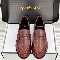 男码+40(配原版飞机盒) Saint Lauren*YSL圣罗兰26WF新品 YSL小logo情侣款乐福鞋半拖 标志性 男码+40(配原版飞机盒) Saint Lauren*YSL圣罗兰26WF新品 YSL小logo情侣款乐福鞋半拖 标志性