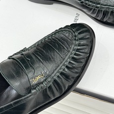 男码+40(配原版飞机盒) Saint Lauren*YSL圣罗兰26WF新品 YSL小logo情侣款乐福鞋半拖 标志性 男码+40(配原版飞机盒) Saint Lauren*YSL圣罗兰26WF新品 YSL小logo情侣款乐福鞋半拖 标志性