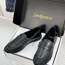男码+40(配原版飞机盒) Saint Lauren*YSL圣罗兰26WF新品 YSL小logo情侣款乐福鞋半拖 标志性 男码+40(配原版飞机盒) Saint Lauren*YSL圣罗兰26WF新品 YSL小logo情侣款乐福鞋半拖 标志性