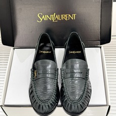 男码+40(配原版飞机盒) Saint Lauren*YSL圣罗兰26WF新品 YSL小logo情侣款乐福鞋半拖 标志性 男码+40(配原版飞机盒) Saint Lauren*YSL圣罗兰26WF新品 YSL小logo情侣款乐福鞋半拖 标志性