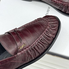 男码+40(配原版飞机盒) Saint Lauren*YSL圣罗兰26WF新品 YSL小logo情侣款乐福鞋半拖 标志性 男码+40(配原版飞机盒) Saint Lauren*YSL圣罗兰26WF新品 YSL小logo情侣款乐福鞋半拖 标志性