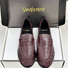 男码+40(配原版飞机盒) Saint Lauren*YSL圣罗兰26WF新品 YSL小logo情侣款乐福鞋半拖 标志性 男码+40(配原版飞机盒) Saint Lauren*YSL圣罗兰26WF新品 YSL小logo情侣款乐福鞋半拖 标志性