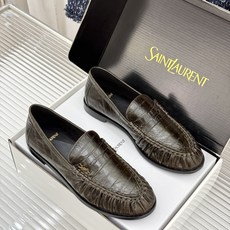 男码+40(配原版飞机盒) Saint Lauren*YSL圣罗兰26WF新品 YSL小logo情侣款乐福鞋半拖 标志性 男码+40(配原版飞机盒) Saint Lauren*YSL圣罗兰26WF新品 YSL小logo情侣款乐福鞋半拖 标志性