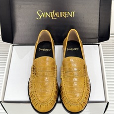 男码+40(配原版飞机盒) Saint Lauren*YSL圣罗兰26WF新品 YSL小logo情侣款乐福鞋半拖 标志性 男码+40(配原版飞机盒) Saint Lauren*YSL圣罗兰26WF新品 YSL小logo情侣款乐福鞋半拖 标志性