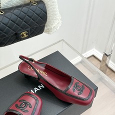 CHANE*|小香26B新品双C 拼色复古方头猫跟单鞋 双C徽标尽显精致质感 复古圆头柔化脚型线条 猫跟稳妥好走不累脚 CHANE*|小香26B新品双C 拼色复古方头猫跟单鞋 双C徽标尽显精致质感 复古圆头柔化脚型线条 猫跟稳妥好走不累脚