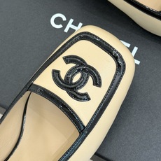 CHANE*|小香26B新品双C 拼色复古方头猫跟单鞋 双C徽标尽显精致质感 复古圆头柔化脚型线条 猫跟稳妥好走不累脚 CHANE*|小香26B新品双C 拼色复古方头猫跟单鞋 双C徽标尽显精致质感 复古圆头柔化脚型线条 猫跟稳妥好走不累脚