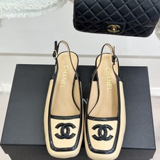 CHANE*|小香26B新品双C 拼色复古方头猫跟单鞋 双C徽标尽显精致质感 复古圆头柔化脚型线条 猫跟稳妥好走不累脚 CHANE*|小香26B新品双C 拼色复古方头猫跟单鞋 双C徽标尽显精致质感 复古圆头柔化脚型线条 猫跟稳妥好走不累脚