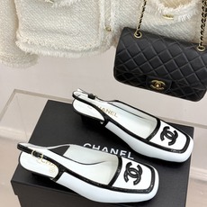 CHANE*|小香26B新品双C 拼色复古方头猫跟单鞋 双C徽标尽显精致质感 复古圆头柔化脚型线条 猫跟稳妥好走不累脚 CHANE*|小香26B新品双C 拼色复古方头猫跟单鞋 双C徽标尽显精致质感 复古圆头柔化脚型线条 猫跟稳妥好走不累脚