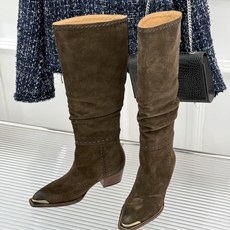Celine /塞琳经典秋冬复古 金属头西部粗跟堆堆靴长靴 金属鞋头镌刻西部风骨 倾斜粗跟稳当又好走 头层牛皮肌理细腻 Celine /塞琳经典秋冬复古 金属头西部粗跟堆堆靴长靴 金属鞋头镌刻西部风骨 倾斜粗跟稳当又好走 头层牛皮肌理细腻