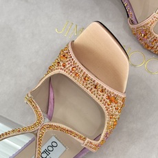 Jimmy Choo/吉米周经典水钻 渐变色露趾鱼嘴高跟凉鞋婚鞋 这款鞋真是婚鞋天花板 水钻渐变超闪耀 鱼嘴露趾衬脚纤细 Jimmy Choo/吉米周经典水钻 渐变色露趾鱼嘴高跟凉鞋婚鞋 这款鞋真是婚鞋天花板 水钻渐变超闪耀 鱼嘴露趾衬脚纤细