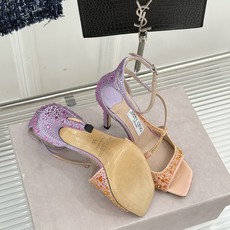 Jimmy Choo/吉米周经典水钻 渐变色露趾鱼嘴高跟凉鞋婚鞋 这款鞋真是婚鞋天花板 水钻渐变超闪耀 鱼嘴露趾衬脚纤细 Jimmy Choo/吉米周经典水钻 渐变色露趾鱼嘴高跟凉鞋婚鞋 这款鞋真是婚鞋天花板 水钻渐变超闪耀 鱼嘴露趾衬脚纤细