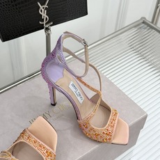 Jimmy Choo/吉米周经典水钻 渐变色露趾鱼嘴高跟凉鞋婚鞋 这款鞋真是婚鞋天花板 水钻渐变超闪耀 鱼嘴露趾衬脚纤细 Jimmy Choo/吉米周经典水钻 渐变色露趾鱼嘴高跟凉鞋婚鞋 这款鞋真是婚鞋天花板 水钻渐变超闪耀 鱼嘴露趾衬脚纤细