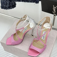 Jimmy Choo/吉米周经典水钻 渐变色露趾鱼嘴高跟凉鞋婚鞋 这款鞋真是婚鞋天花板 水钻渐变超闪耀 鱼嘴露趾衬脚纤细 Jimmy Choo/吉米周经典水钻 渐变色露趾鱼嘴高跟凉鞋婚鞋 这款鞋真是婚鞋天花板 水钻渐变超闪耀 鱼嘴露趾衬脚纤细