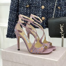 Jimmy Choo/吉米周经典水钻 渐变色露趾鱼嘴高跟凉鞋婚鞋 这款鞋真是婚鞋天花板 水钻渐变超闪耀 鱼嘴露趾衬脚纤细 Jimmy Choo/吉米周经典水钻 渐变色露趾鱼嘴高跟凉鞋婚鞋 这款鞋真是婚鞋天花板 水钻渐变超闪耀 鱼嘴露趾衬脚纤细