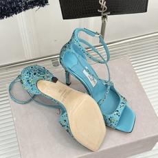 Jimmy Choo/吉米周经典水钻 渐变色露趾鱼嘴高跟凉鞋婚鞋 这款鞋真是婚鞋天花板 水钻渐变超闪耀 鱼嘴露趾衬脚纤细 Jimmy Choo/吉米周经典水钻 渐变色露趾鱼嘴高跟凉鞋婚鞋 这款鞋真是婚鞋天花板 水钻渐变超闪耀 鱼嘴露趾衬脚纤细