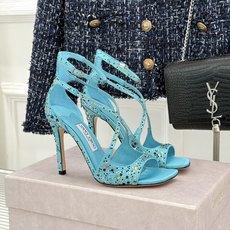 Jimmy Choo/吉米周经典水钻 渐变色露趾鱼嘴高跟凉鞋婚鞋 这款鞋真是婚鞋天花板 水钻渐变超闪耀 鱼嘴露趾衬脚纤细 Jimmy Choo/吉米周经典水钻 渐变色露趾鱼嘴高跟凉鞋婚鞋 这款鞋真是婚鞋天花板 水钻渐变超闪耀 鱼嘴露趾衬脚纤细