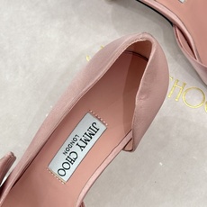 Jimmy Choo/吉米周26WF新品 尖头蝴蝶结侧空高跟凉鞋 缎面蝴蝶结柔润有光泽 侧空设计显脚纤瘦 细跟稳当显腿长 Jimmy Choo/吉米周26WF新品 尖头蝴蝶结侧空高跟凉鞋 缎面蝴蝶结柔润有光泽 侧空设计显脚纤瘦 细跟稳当显腿长