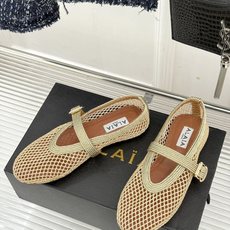 原版盒+10 ALAÏA /阿莱雅 26WF新品 镂空网面平底玛丽珍鞋 网面镂空平底玛丽珍鞋 精致网格通透又轻盈 绒面锁 原版盒+10 ALAÏA /阿莱雅 26WF新品 镂空网面平底玛丽珍鞋 网面镂空平底玛丽珍鞋 精致网格通透又轻盈 绒面锁