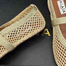 原版盒+10 ALAÏA /阿莱雅 26WF新品 镂空网面平底玛丽珍鞋 网面镂空平底玛丽珍鞋 精致网格通透又轻盈 绒面锁 原版盒+10 ALAÏA /阿莱雅 26WF新品 镂空网面平底玛丽珍鞋 网面镂空平底玛丽珍鞋 精致网格通透又轻盈 绒面锁