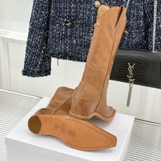 MaisonMargiela|MM6马吉拉 复古内增高西部牛仔靴中筒靴 复古坡跟松弛感拉满 中筒剪裁利落超显腿直 内增高 MaisonMargiela|MM6马吉拉 复古内增高西部牛仔靴中筒靴 复古坡跟松弛感拉满 中筒剪裁利落超显腿直 内增高