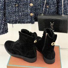 Loro Piana/lp🌾26WF秋冬新品复古 极简系带侧拉链马丁靴短靴 极简复古老钱格调拉满 系带侧拉链穿脱超省心 Loro Piana/lp🌾26WF秋冬新品复古 极简系带侧拉链马丁靴短靴 极简复古老钱格调拉满 系带侧拉链穿脱超省心
