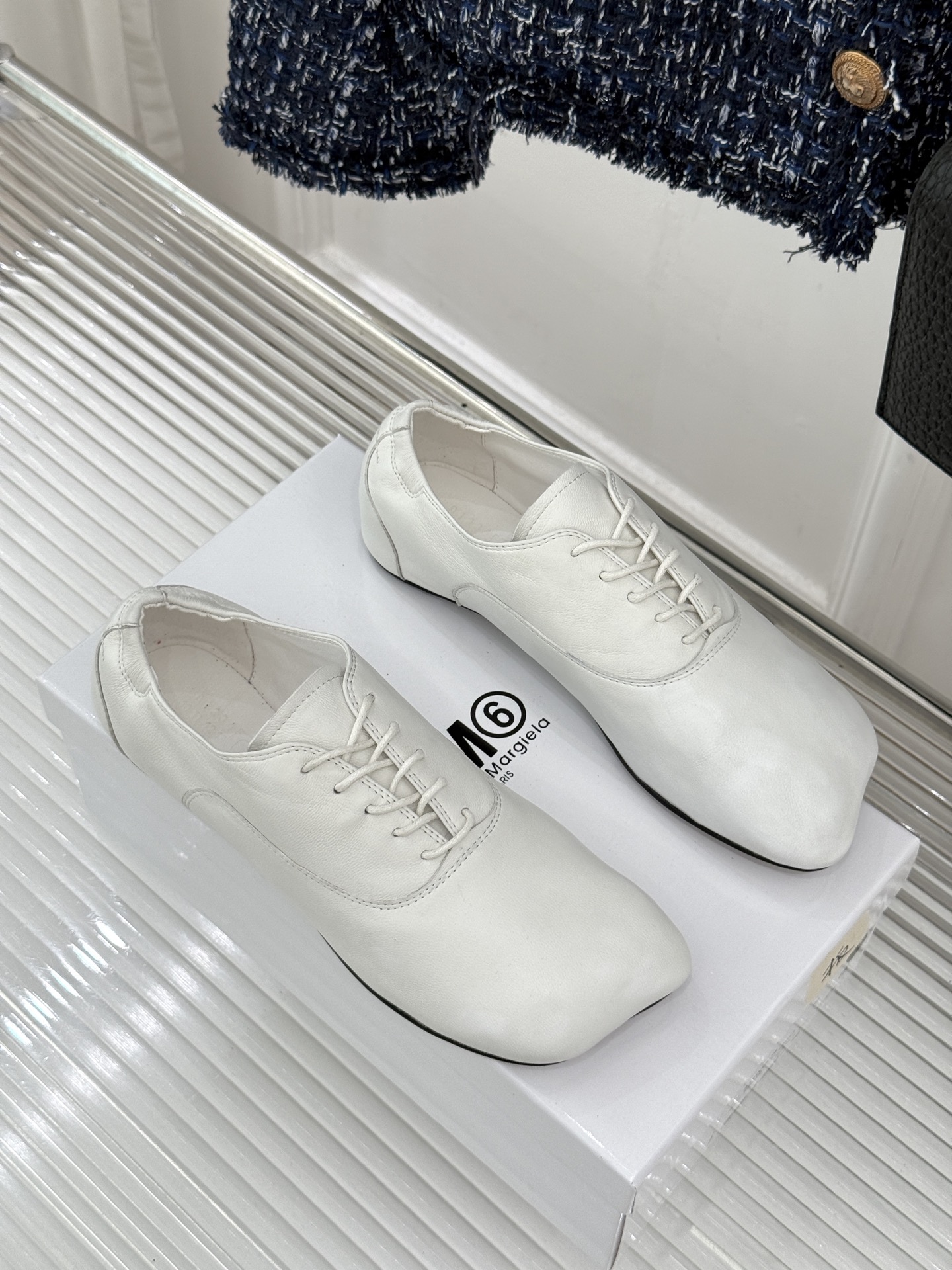 MaisonMargiela|MM6马吉拉 苹果头平底系带芭蕾舞小皮鞋 鞋柜必备宝藏单鞋 系带小羊皮质感超绝 圆头软乎乎 MaisonMargiela|MM6马吉拉 苹果头平底系带芭蕾舞小皮鞋 鞋柜必备宝藏单鞋 系带小羊皮质感超绝 圆头软乎乎