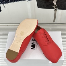 MaisonMargiela|MM6马吉拉 苹果头平底系带芭蕾舞小皮鞋 鞋柜必备宝藏单鞋 系带小羊皮质感超绝 圆头软乎乎 MaisonMargiela|MM6马吉拉 苹果头平底系带芭蕾舞小皮鞋 鞋柜必备宝藏单鞋 系带小羊皮质感超绝 圆头软乎乎