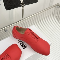 MaisonMargiela|MM6马吉拉 苹果头平底系带芭蕾舞小皮鞋 鞋柜必备宝藏单鞋 系带小羊皮质感超绝 圆头软乎乎 MaisonMargiela|MM6马吉拉 苹果头平底系带芭蕾舞小皮鞋 鞋柜必备宝藏单鞋 系带小羊皮质感超绝 圆头软乎乎