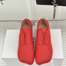 MaisonMargiela|MM6马吉拉 苹果头平底系带芭蕾舞小皮鞋 鞋柜必备宝藏单鞋 系带小羊皮质感超绝 圆头软乎乎 MaisonMargiela|MM6马吉拉 苹果头平底系带芭蕾舞小皮鞋 鞋柜必备宝藏单鞋 系带小羊皮质感超绝 圆头软乎乎