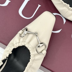 Gucci/古驰26WF新品马衔扣 小方头高跟凉鞋单鞋 金属马衔扣自带辨识度 小方头利落修饰脚型 小高跟稳当不累脚 包头 Gucci/古驰26WF新品马衔扣 小方头高跟凉鞋单鞋 金属马衔扣自带辨识度 小方头利落修饰脚型 小高跟稳当不累脚 包头