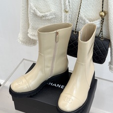 CHANE*|小香26B新品极简 双C侧拉链粗跟短靴长靴 鞋头双C暗藏高级感 侧拉链穿脱超省心 粗跟稳当走路完全不累 小 CHANE*|小香26B新品极简 双C侧拉链粗跟短靴长靴 鞋头双C暗藏高级感 侧拉链穿脱超省心 粗跟稳当走路完全不累 小
