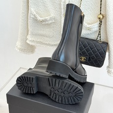 CHANE*|小香26B新品极简 双C侧拉链粗跟短靴长靴 鞋头双C暗藏高级感 侧拉链穿脱超省心 粗跟稳当走路完全不累 小 CHANE*|小香26B新品极简 双C侧拉链粗跟短靴长靴 鞋头双C暗藏高级感 侧拉链穿脱超省心 粗跟稳当走路完全不累 小