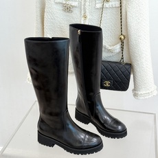 CHANE*|小香26B新品极简 双C侧拉链粗跟短靴长靴 鞋头双C暗藏高级感 侧拉链穿脱超省心 粗跟稳当走路完全不累 小 CHANE*|小香26B新品极简 双C侧拉链粗跟短靴长靴 鞋头双C暗藏高级感 侧拉链穿脱超省心 粗跟稳当走路完全不累 小