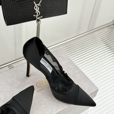 Jimmy Choo/吉米周26WF新品 网纱尖头侧空细跟高跟鞋婚鞋 网纱晕开柔雾光晕 尖头剪裁利落显腿修长 侧空衬得脚 Jimmy Choo/吉米周26WF新品 网纱尖头侧空细跟高跟鞋婚鞋 网纱晕开柔雾光晕 尖头剪裁利落显腿修长 侧空衬得脚